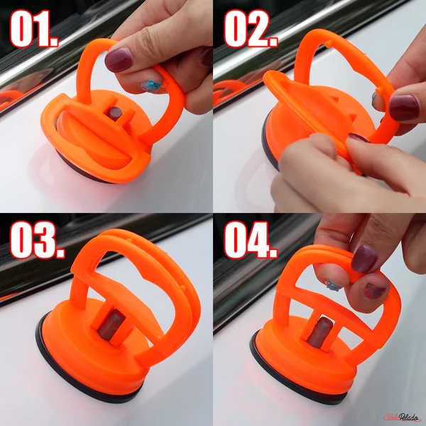 Ventosa Para Sacar Bollos Naranja