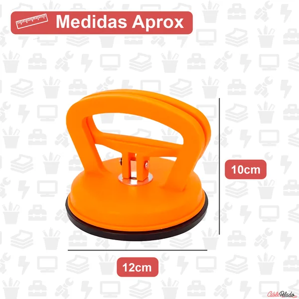 Ventosa Para Sacar Bollos v2 Naranja