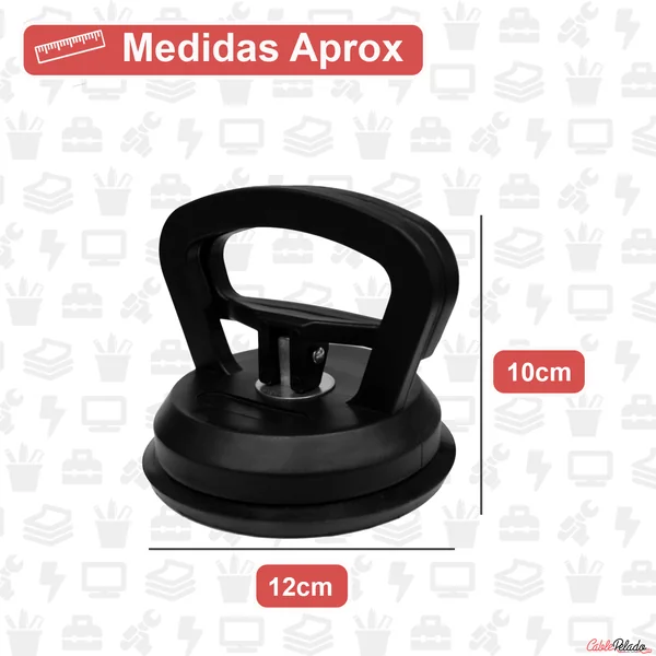 Ventosa Para Sacar Bollos v2 Negro