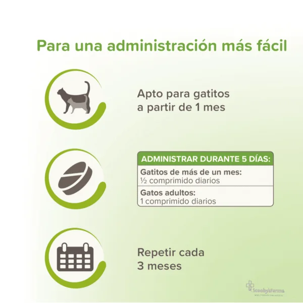 VERMIPURE gatos Antiparasitario INTERNO Natural 50 comprimidos