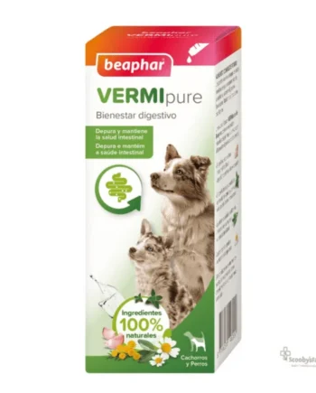 VERMIPURE perros antiparasitario interno natural 50 ml perros
