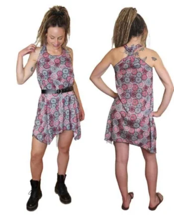 Vestido Asimétrico Mandalas