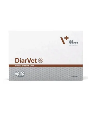 Vet Expert DiarVet Cápsulas Perros de Razas Pequeñas y Gatos
