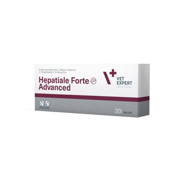 Vet Expert Hepatiale Forte Advanced Comprimidos Perros y Gatos