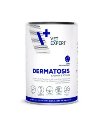 Vet Expert Veterinary Diet Dermatosis Salmón y Patata Lata Perros