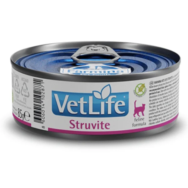 Vet Life cat STRUVITE Farmina 12x85 g gatos
