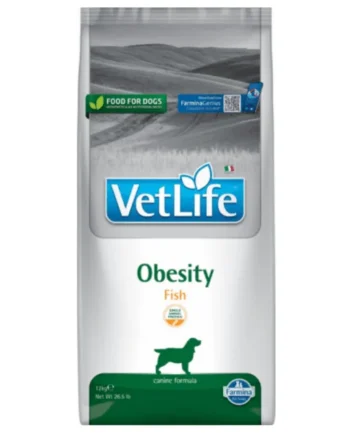 Vet Life dog OBESITY Fish perros con sobrepeso