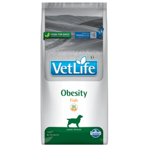 Vet Life dog OBESITY Fish perros con sobrepeso