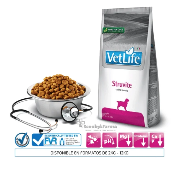 Vet Life STRUVITE perros para cálculos de estruvita en perros