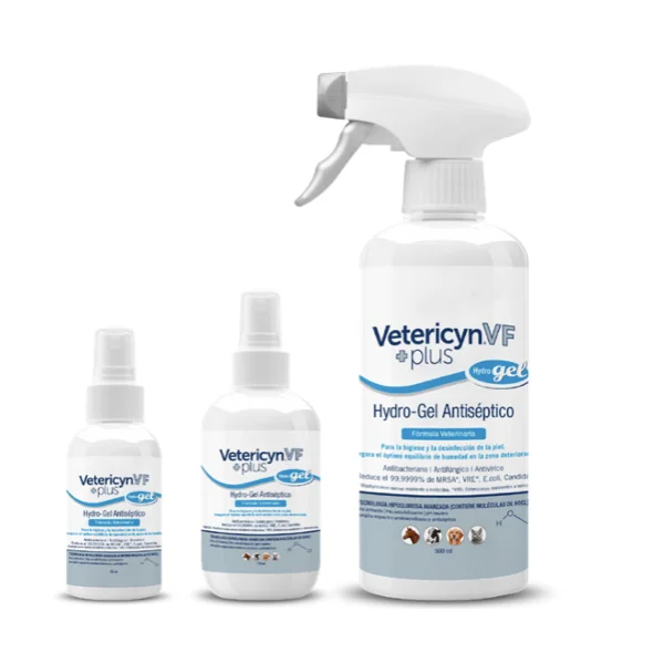Vetericyn VF plus HYDROGEL antiséptico mascotas