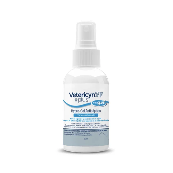 Vetericyn VF plus HYDROGEL antiséptico mascotas