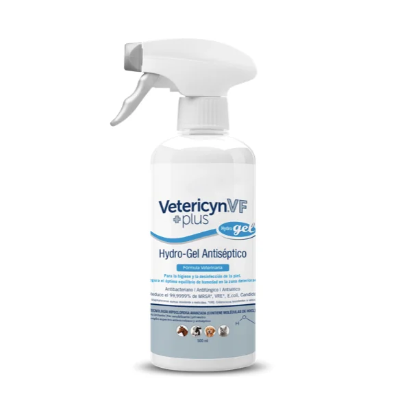 Vetericyn VF plus HYDROGEL antiséptico mascotas