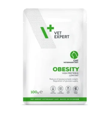VetExpert Obesity Diabetes cat POUCH gatos 100 g