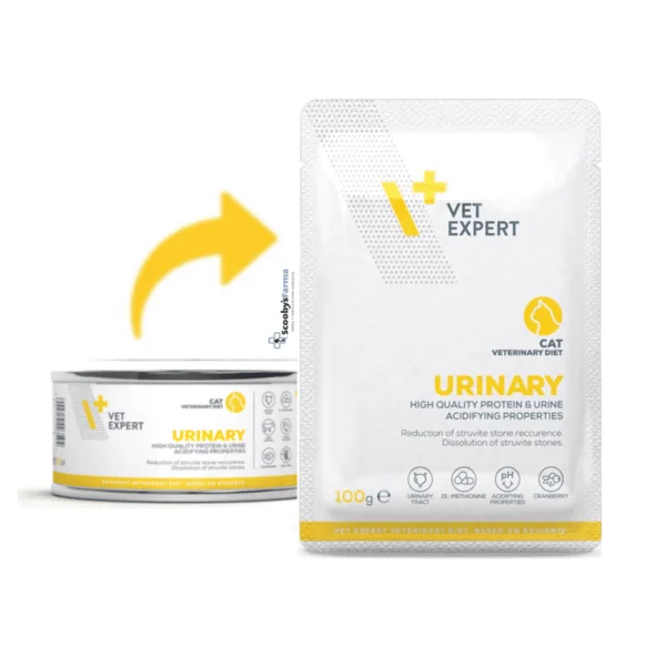VetExpert Urinary cat pouch gatos 12x100 g