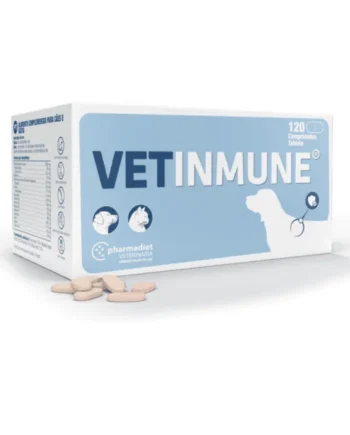 VETINMUNE refuerza sistema inmune perros y gatos 120 comprimidos