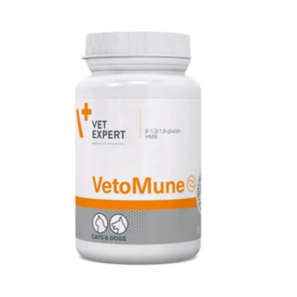 VetoMune Inmunoestimulante perros gatos 60 cápsulas