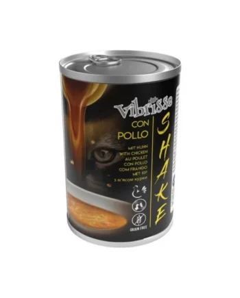 Vibrisse Shake con Pollo en Caldo Latas para Gatos