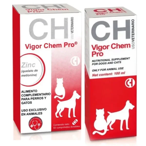 Vigor Chem PRO multivitamínico perros gatos