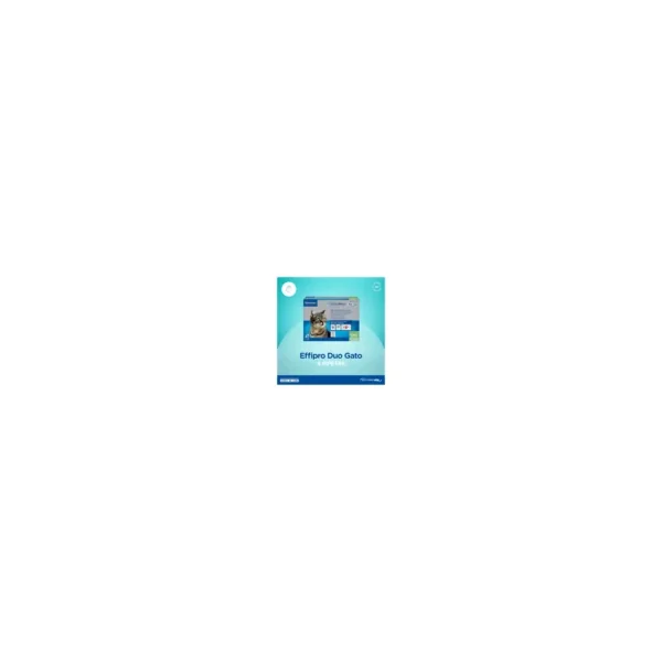 Virbac Effipro Duo Pipetas Antiparasitarias para Gatos 4 pipetas