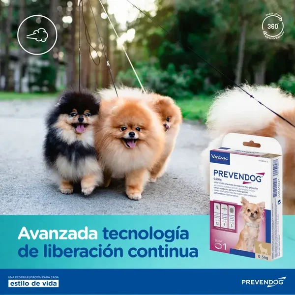 Virbac Prevendog Collar Antiparasitario para Perros