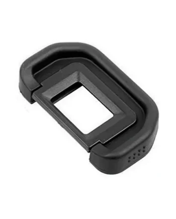 Visor de caucho compatible con Canon EOS Negro