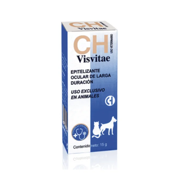 Visvitae pomada cicatrizante ojos perros gatos 15 g