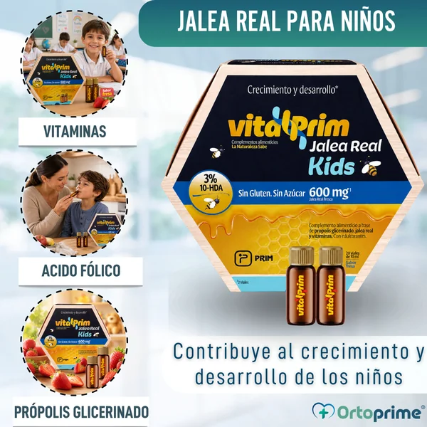 Vitaflor Jalea Real Desarrollo e Inmunidad Infantil