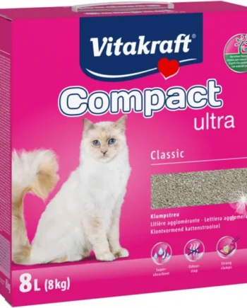 Vitakraft Arena Aglomerante para Gatos Compact Ultra 8 kg
