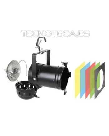 VLP56LBS. KIT foco PAR 56 en negro largo