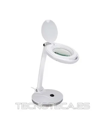 VTLLAMP6. Lampara lupa con 48 LEDs 5 dioptrias 5W blanco