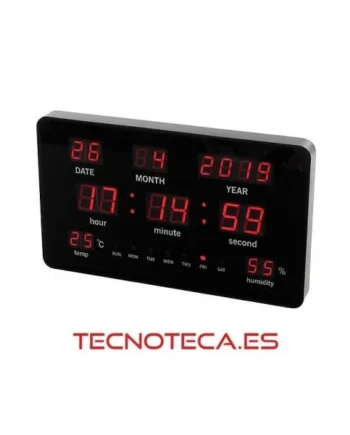 WC219. Reloj de pared termometro higrometro