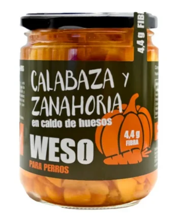 Weso - Calabaza y Zanahoria en Caldo de Huesos