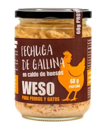Weso - Pechuga de Gallina en Caldo de Huesos