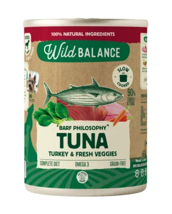 Wild Balance - Atún y Pavo (Filosofía BARF) 400g