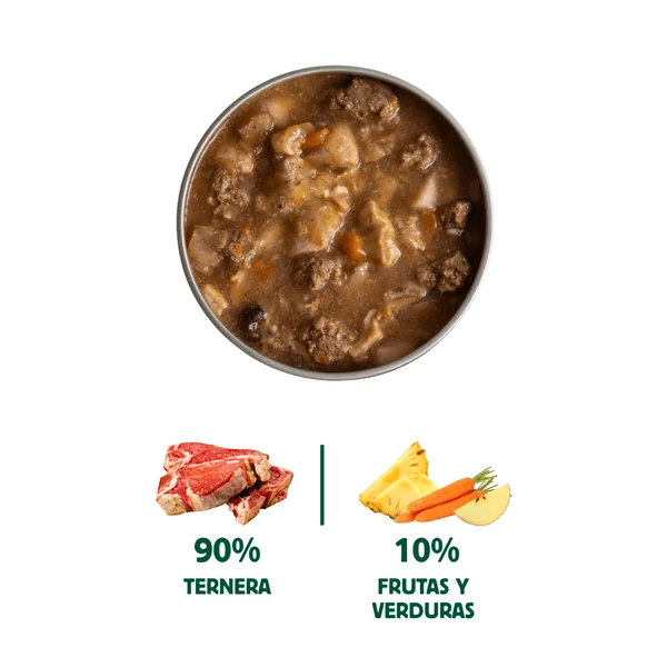 Wild Balance - Cazuela casera de Ternera y Piña 280g