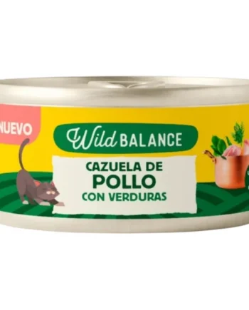 Wild Balance Cazuela de Pollo para Gatos — Comida Húmeda Natural