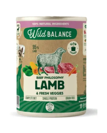 Wild Balance - Cordero (Filosofía BARF) 400g