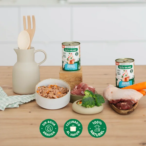 Wild Balance - Estofado de Mercado (Pavo y Ternera) 400g