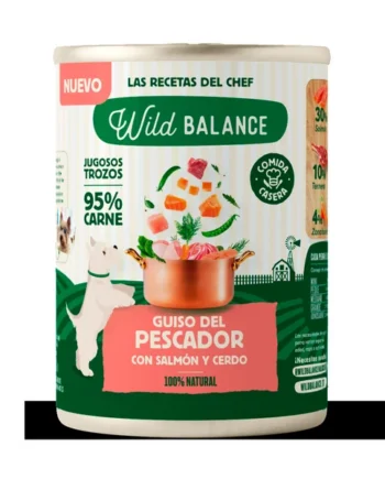 Wild Balance - Guiso del Pescador (Salmón y Cerdo) 400g