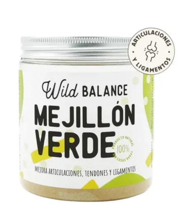 Wild Balance Mejillón de Labios Verdes Liofilizado para Perros y Gatos — Condroprotector Natural Articulaciones 100g