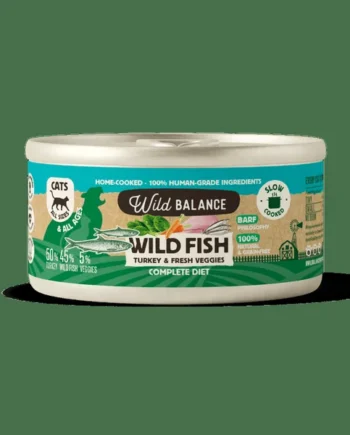 Wild Balance - Pescado y Pavo (Filosofía BARF) 120g