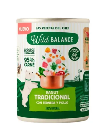 Wild Balance Ragout Tradicional para Perros — Comida Húmeda Natural
