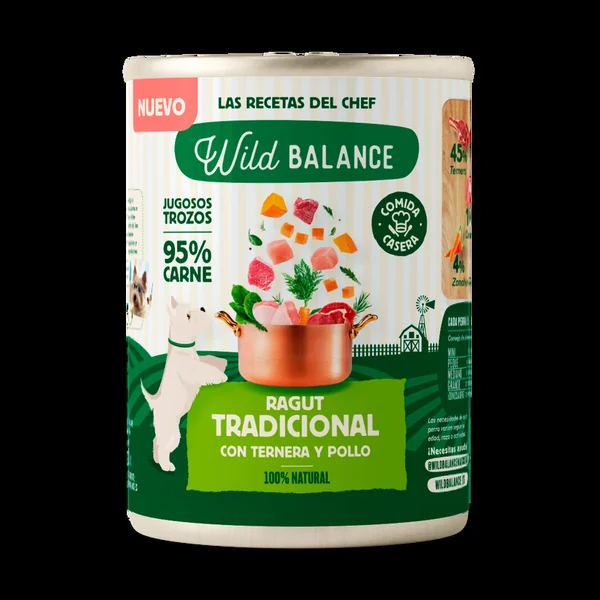 Wild Balance - Ragut tradicional (Ternera y Pollo) 400g