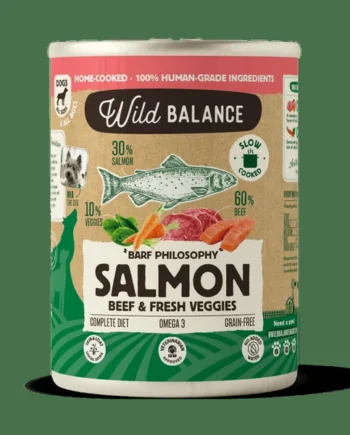 Wild Balance - Salmón (Filosofía BARF) 400g