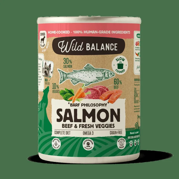 Wild Balance - Salmón (Filosofía BARF) 400g