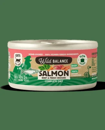 Wild Balance - Salmón y Ternera (Filosofía BARF) 120g
