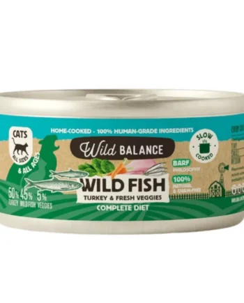 Wild Balance Wild Fish para Gatos 120g — Filosofía BARF