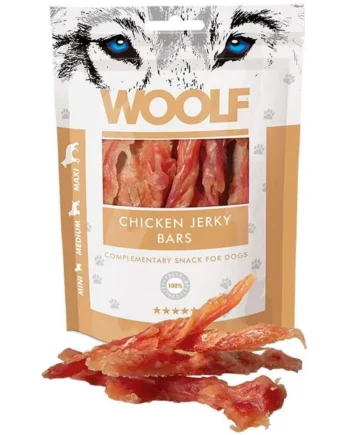 Woolf Premios Tiras de Pollo para perros