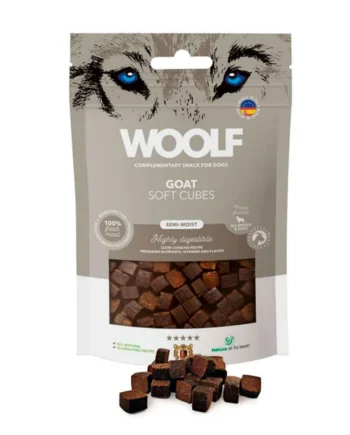 Woolf Soft Cubes semihúmedo Monoproteico de Cabra