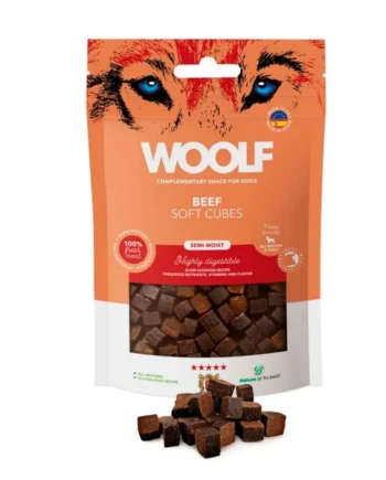 Woolf Soft Cubes semihúmedo Monoproteico de Ternera